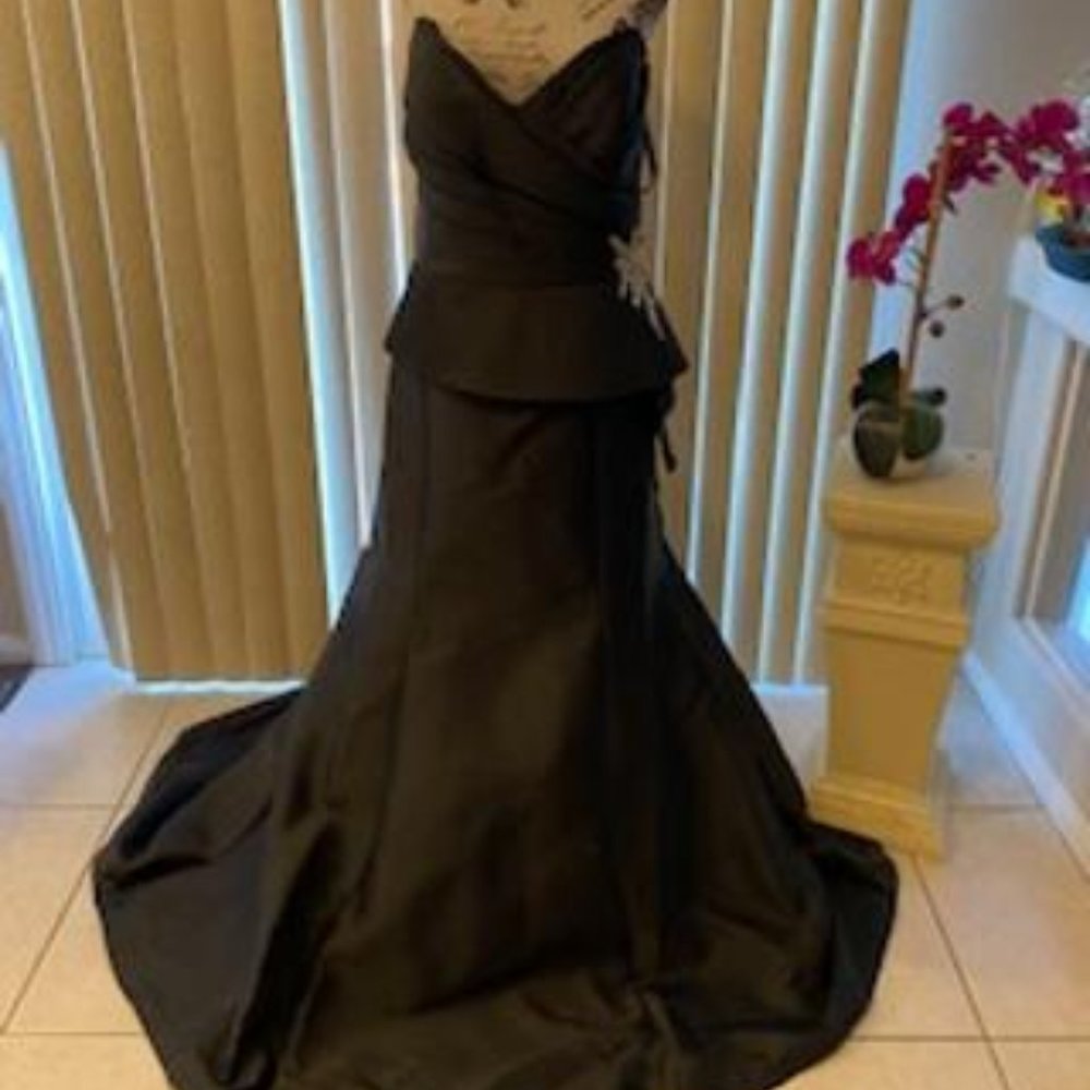 Beautiful Black Gown Size 20